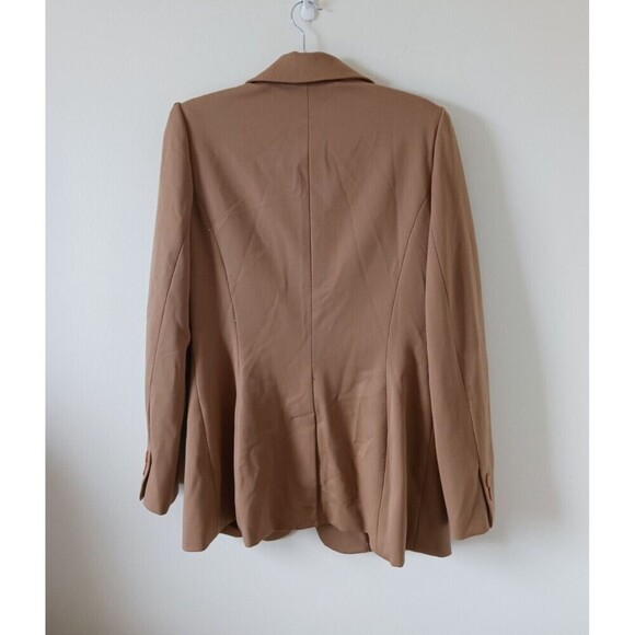 Classiques Entier Womens Brown Suit Blazer Jacket & Pants Set Career 10 NWT - Picture 3 of 11